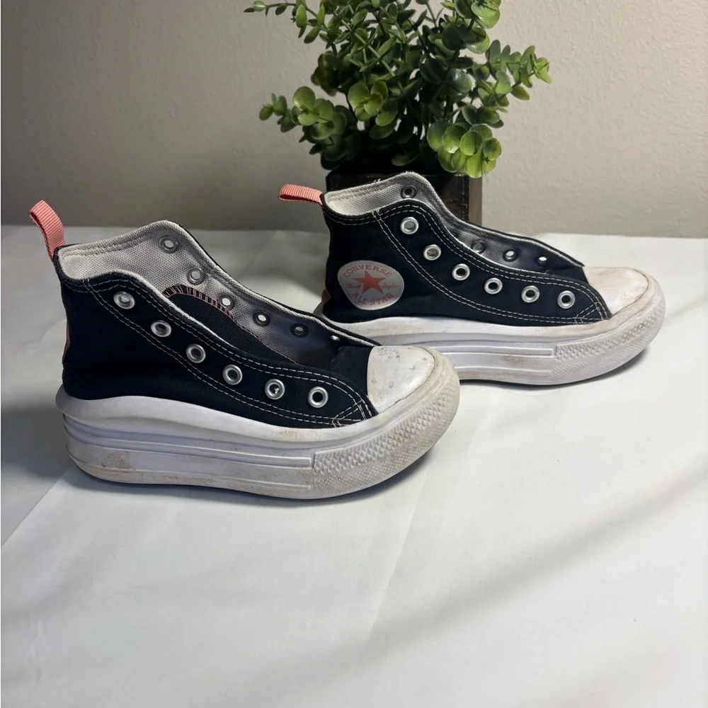 Converse Chuck Taylor All‎ Star High Top Black White Canvas Sneakers